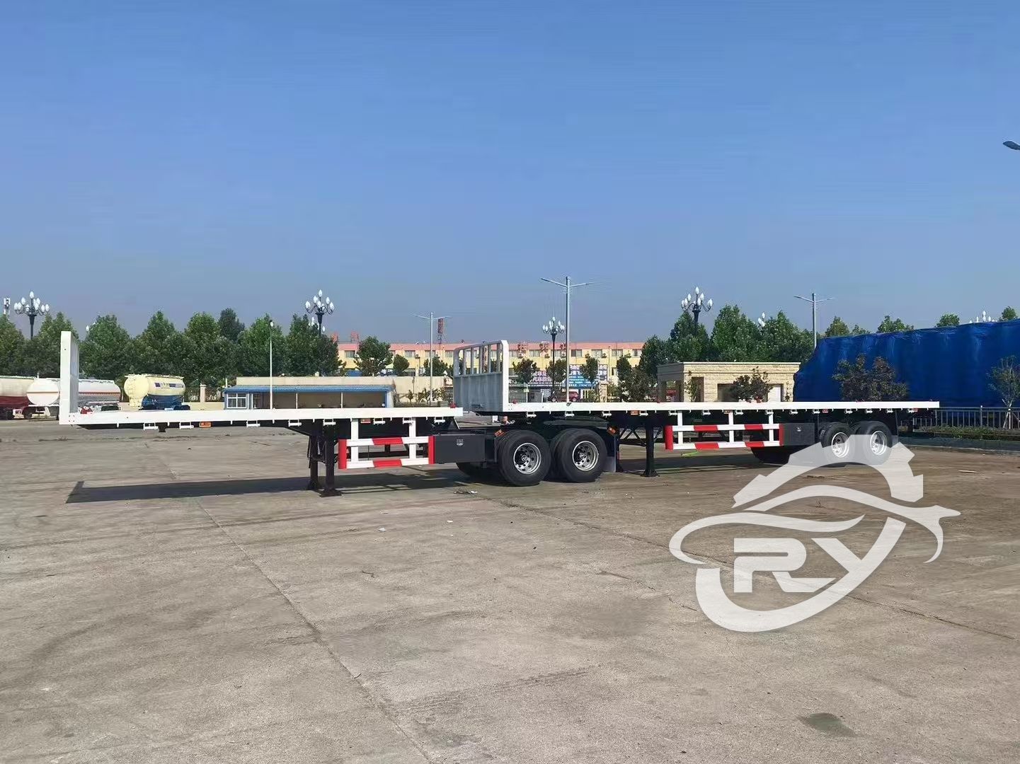 Flat Bed Full Trailer
