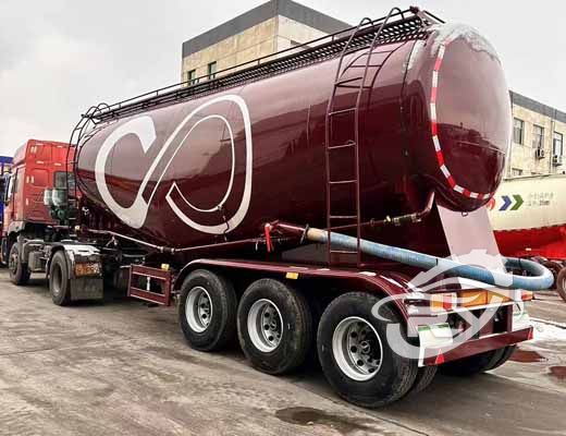 Bulk Cement Tanker Semi Trailer