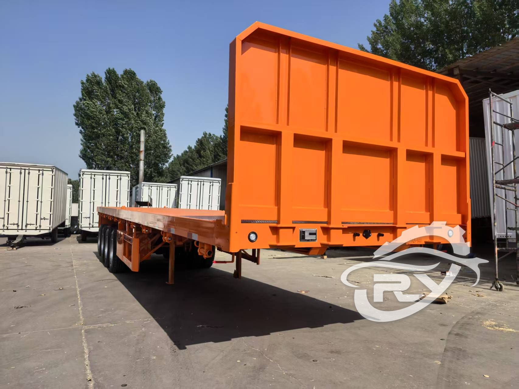 Flat Bed Semi Trailer
