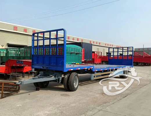 Flat Bed Full Trailer