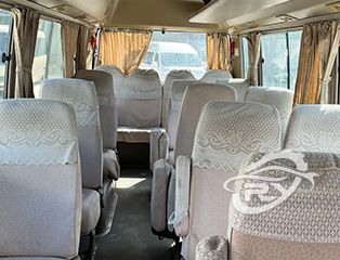 23 Seats Used Gasoline Toyota Coaster Bus