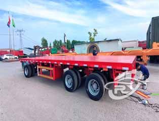 Flat Bed Full Trailer