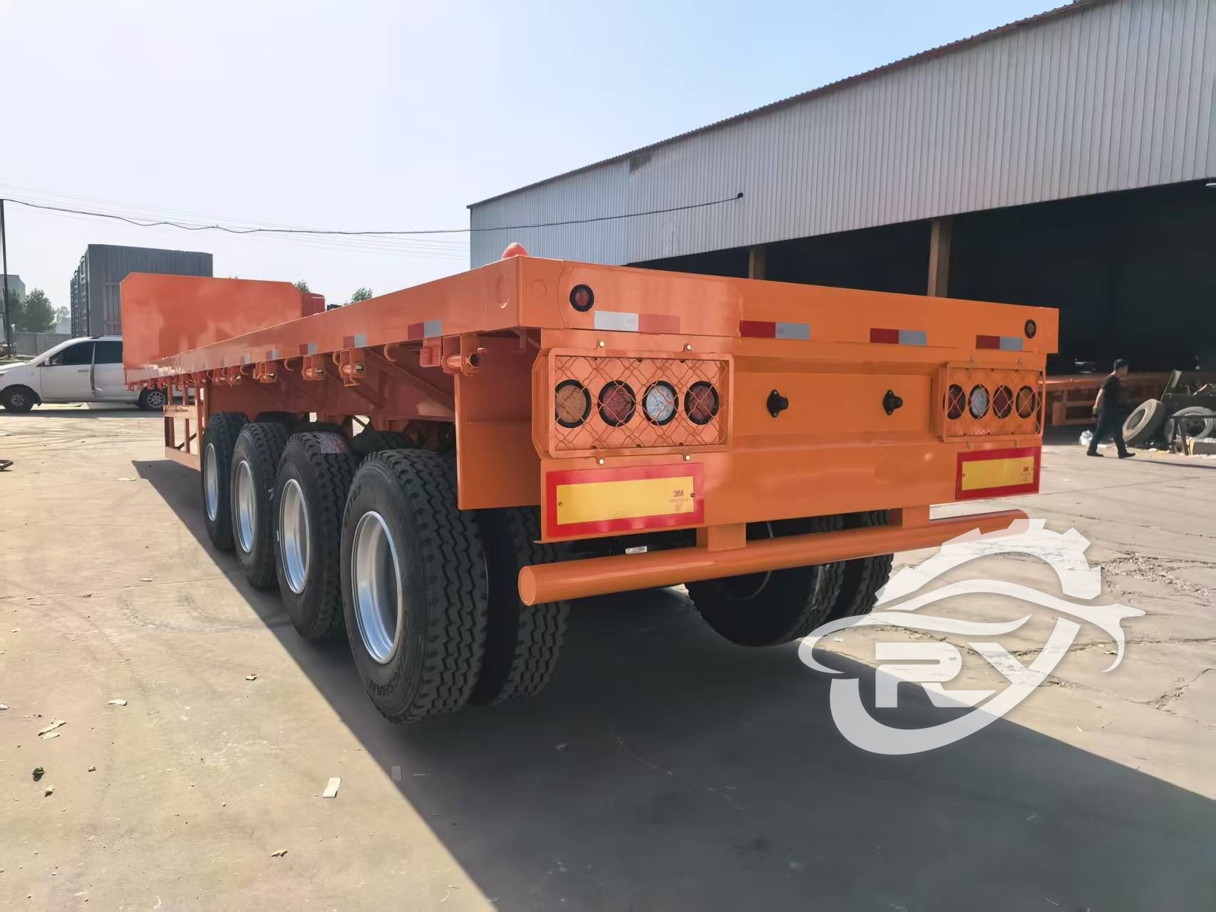 Flat Bed Semi Trailer