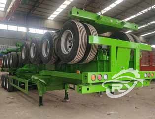 Skeleton Semi trailer