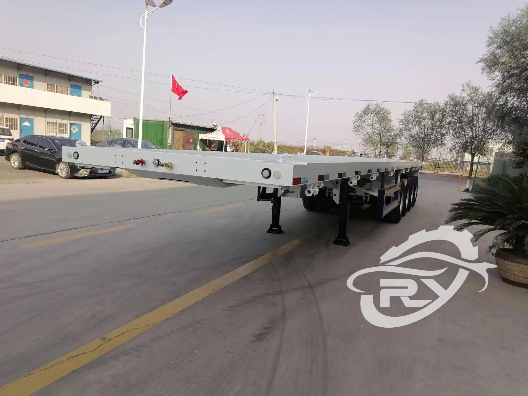 Flat Bed Semi Trailer