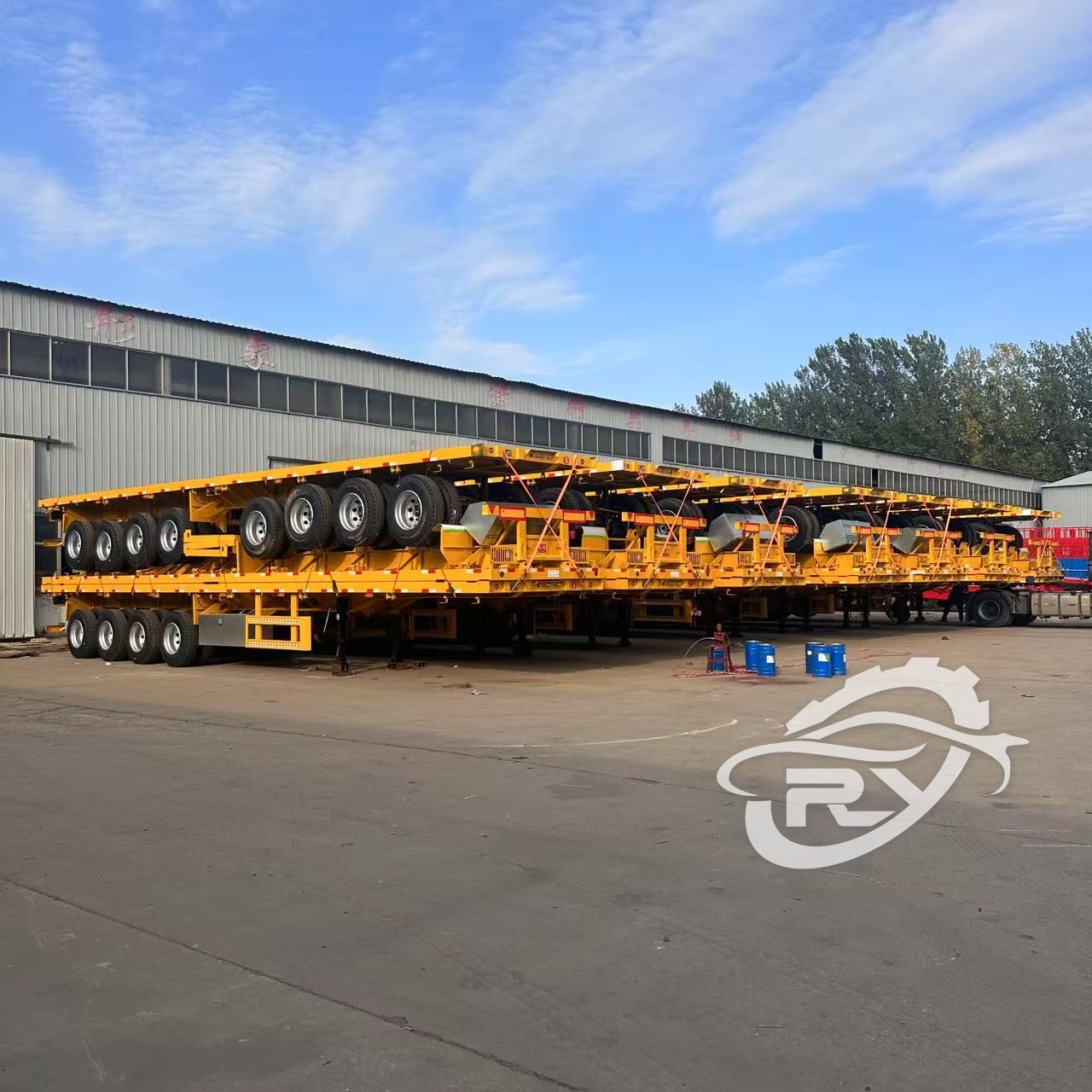 Flat Bed Semi Trailer