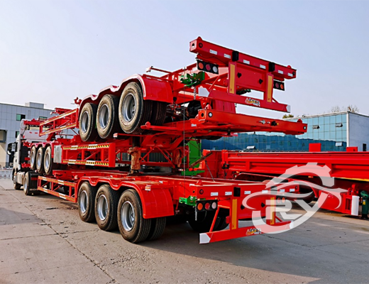 Skeleton Semi trailer