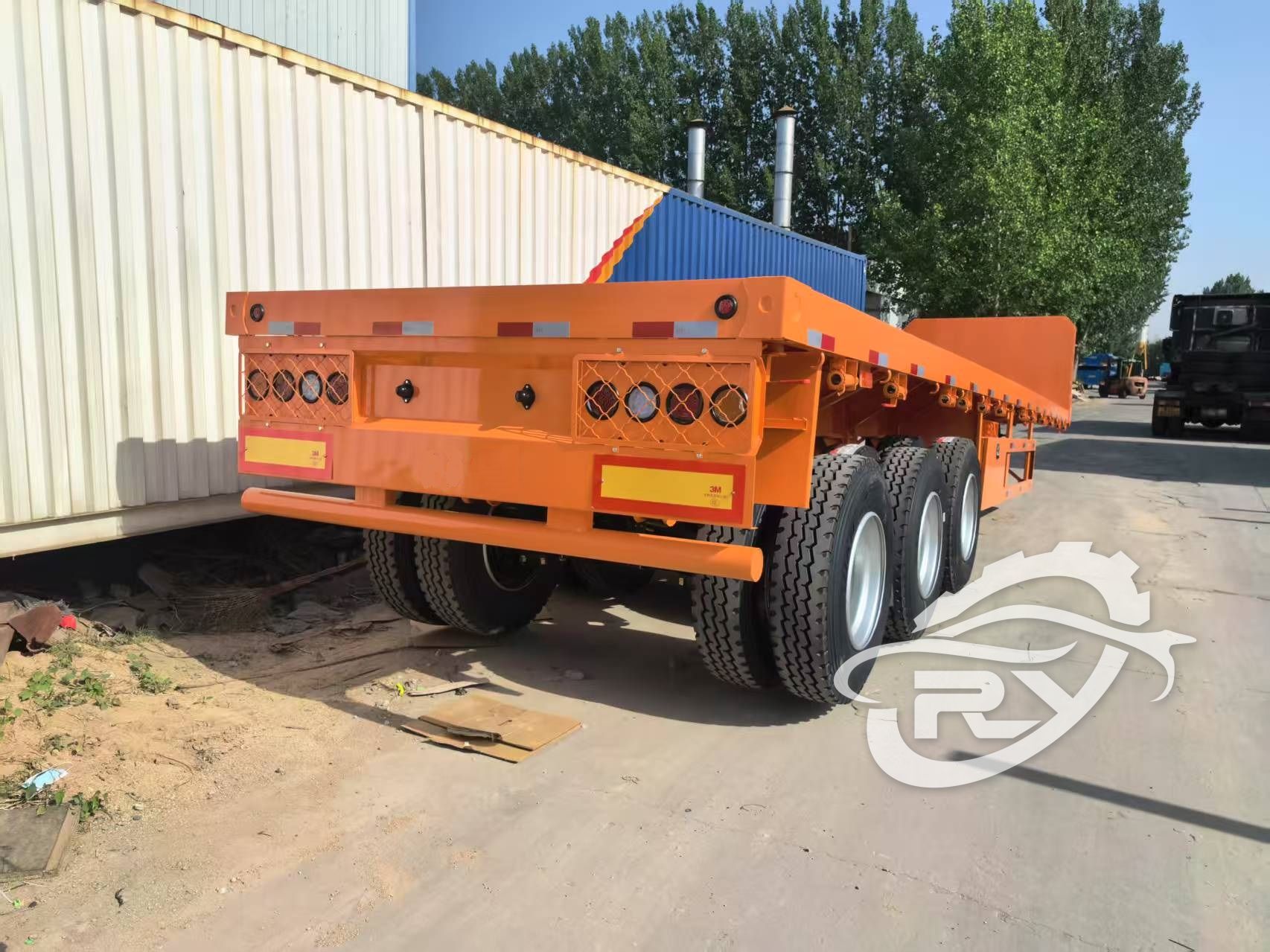 Flat Bed Semi Trailer