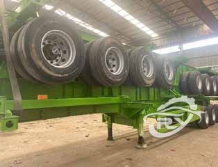 Skeleton Semi trailer