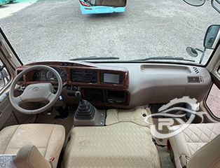 Original Condition Diesel Engine Toyota Coaster Bus 2013