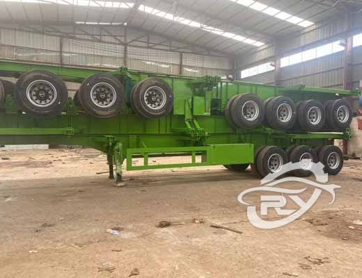 Skeleton Semi trailer