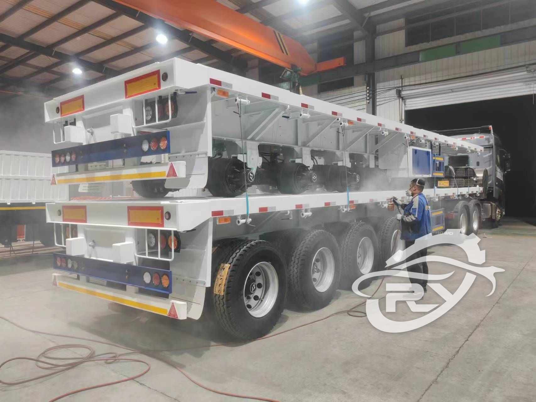 Flat Bed Semi Trailer