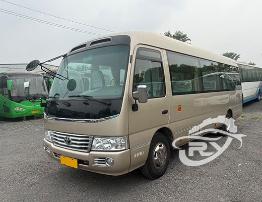 Original Condition Diesel Engine Toyota Coaster Bus 2013