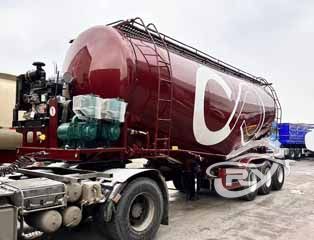 Bulk Cement Tanker Semi Trailer
