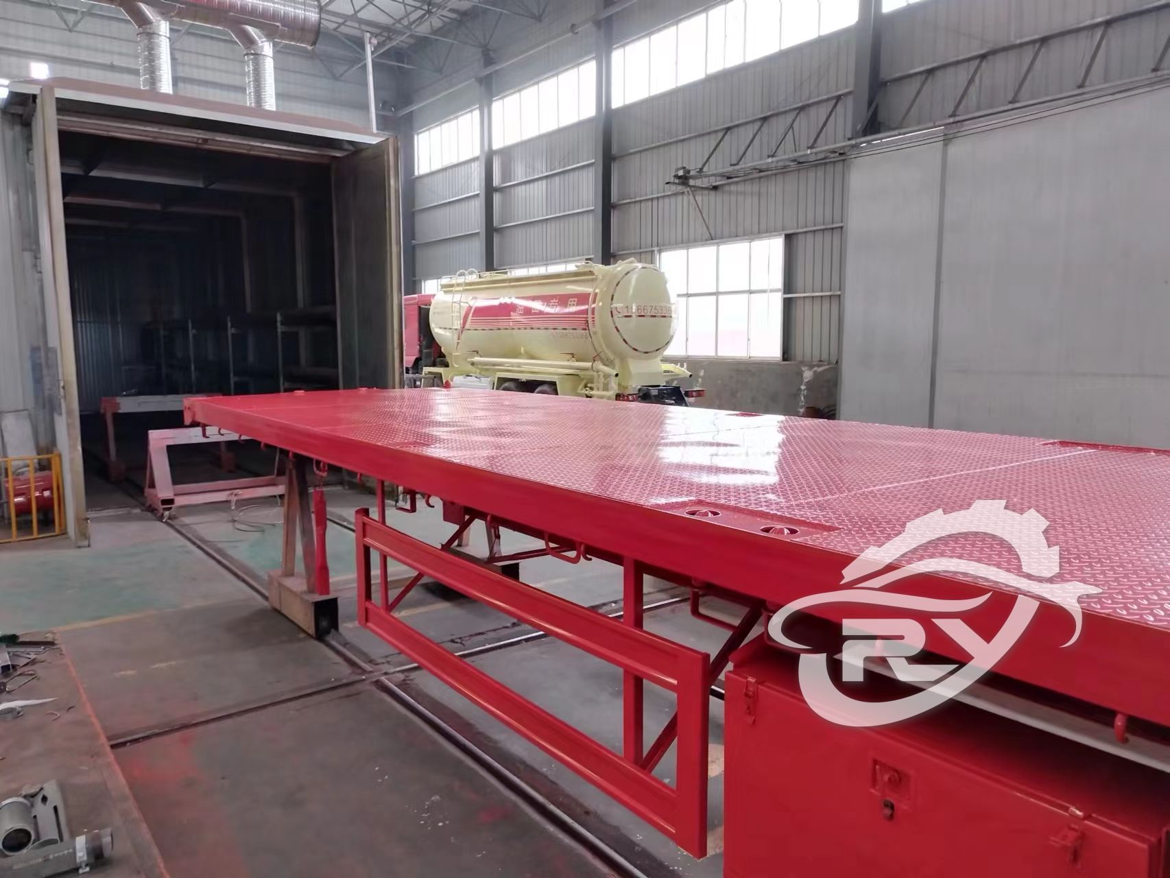 Flat Bed Semi Trailer
