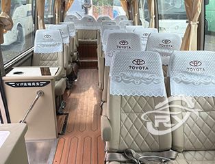 Original Condition Diesel Engine Toyota Coaster Bus 2013